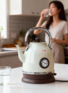 积高电热水家用大容量304不壶钢锈保GL-E16烧水壶全自温动断电开