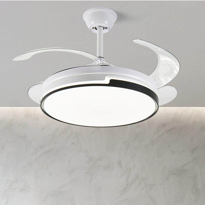 隐形风扇灯225新吊客顶扇灯风天花0板家庭厅餐厅卧室欧式吊灯NLY,家装灯饰光源,风扇灯,淘宝优惠券,粉丝福利购,淘宝优惠卷