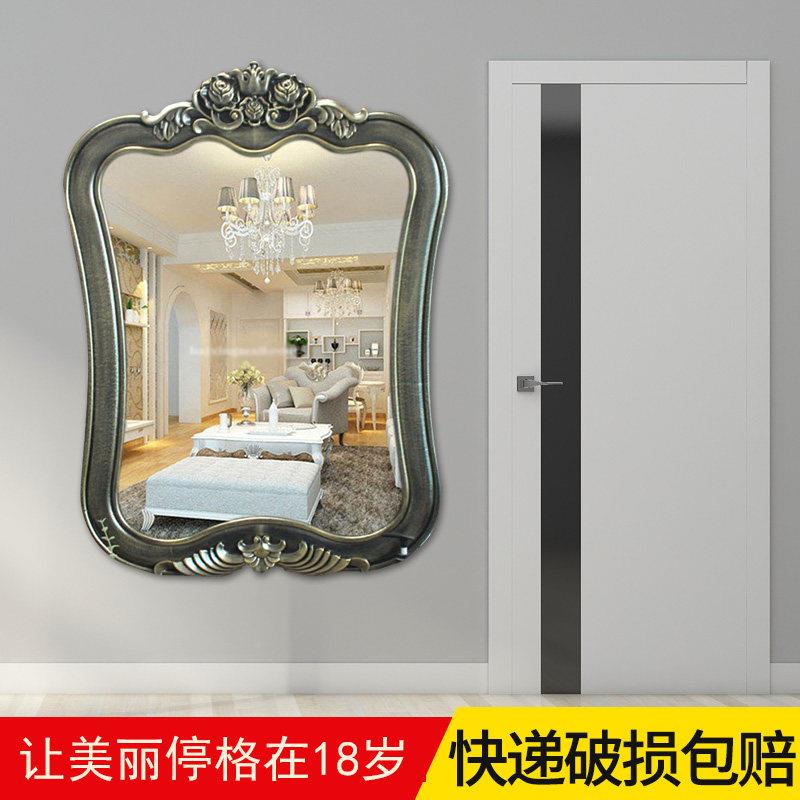 壁挂美镜欧式白妆镜浴室镜卧室化妆ML-16002镜酒店色KT容V梳镜子