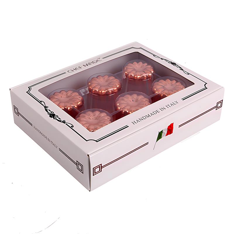 chefmade学厨可露丽模具意大利进口铜模法式甜点心卡纳蕾烘焙工具
