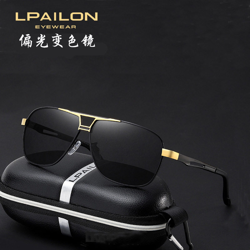 新款偏光太阳镜男驾驶骑行墨镜夜间开车夜视镜户外钓鱼眼镜8521