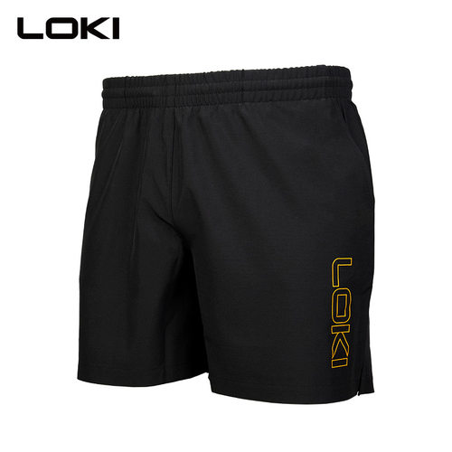 LOKI雷神乒乓球服短裤男士运动速干宽松户外休闲毒刺系列乒乓短裤