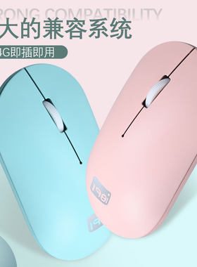 无线鼠标光电超薄时尚人体工学家用商务办公静音式笔记本轻薄便携