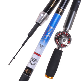 一竿5定位中通竿鱼竿超轻超硬内走线28调短节杆钓鱼竿轮一体多用