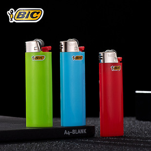 法国原装进口Bicj5J3J6比克打火机一次性齿轮火石砂轮式迷你小号