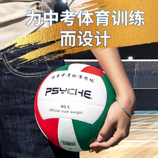 硬排 PSYCHE标准5号中考中小学生训练比赛用排球防爆布胆学校推荐