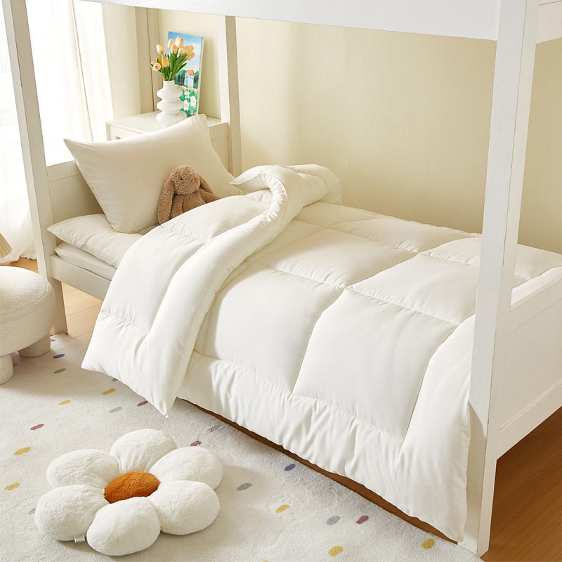 学生宿舍被子褥子枕芯三件套职工寝室床上用品单双人床垫被芯,床上用品,化纤被,淘宝优惠券,粉丝福利购,淘宝优惠卷