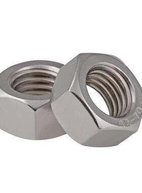 厂家直销30不锈钢I934六角螺母M1N-MD10外六角螺丝帽(10004个装）
