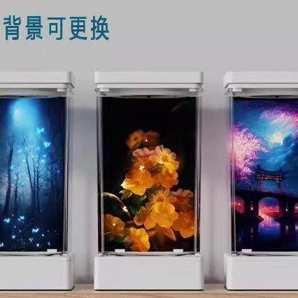 2024年新品斗鱼专用缸桌面态迷你型鱼生自循环办缸公LFW桌创意造,宠物/宠物食品及用品,桌面缸,淘宝优惠券,粉丝福利购,淘宝优惠卷