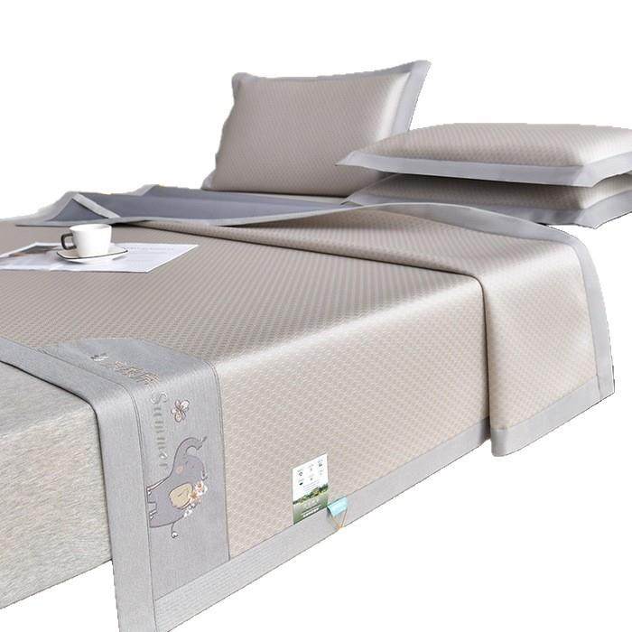 4KB5WpZb母婴级单乙纶冰丝凉席软小冰块凉席三件套床席款空调凉床,床上用品,冰丝席,淘宝优惠券,粉丝福利购,淘宝优惠卷