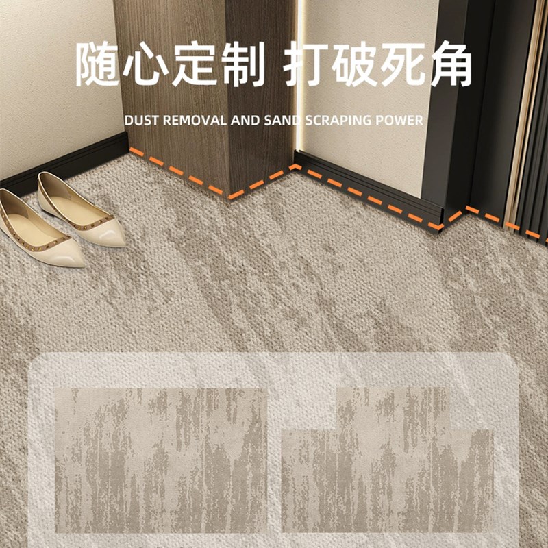 入口门地垫20新型地毯门垫入口门垫可切入客厅入口大厅耐污家居