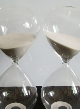 2小时大玻璃沙漏9分钟招财客厅创意现代沙漏