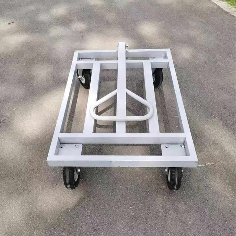 钢板手推车小车拉把前后调节拉货车扶手拖车把手重型可推拉手