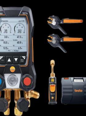 testo德图557S德斯特570歧管仪549i空调制冷550s双压力表真空表