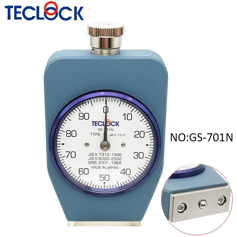 teclock得乐橡胶硬度计GS-701N 702N 706N测量工程硬度仪