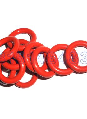 红色硅胶耐高温防水O型密封圈外径48/50/51/52/53/54/55 *3.1