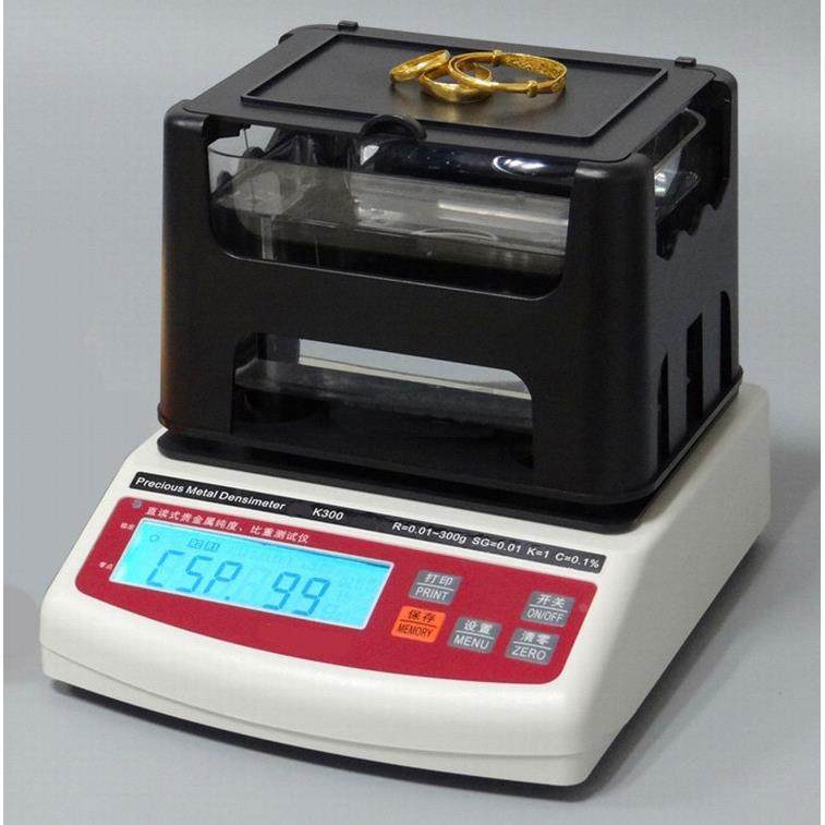黄金比重计密度计K值纯度检测仪首饰金店回收K300/600/1200