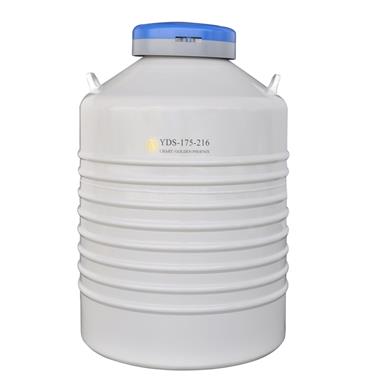 成都金凤配多层方提筒的液氮生物容器/液氮罐YDS-175-216