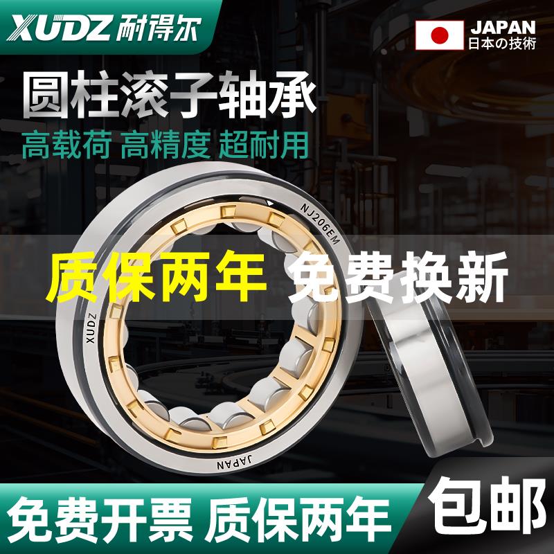 日本进口XUDZ圆柱滚子轴承NJ304 305 306 307 308 309 310 311EM