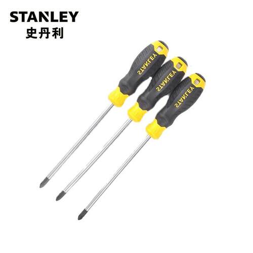 STANLEY史丹利螺丝刀B系列胶柄十字螺丝批6MMPH2x200mm 60-812-23