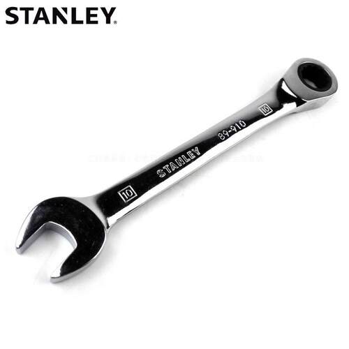 史丹利(STANLEY)公制精抛光棘开两用快扳扳手11mm89-911-1-22