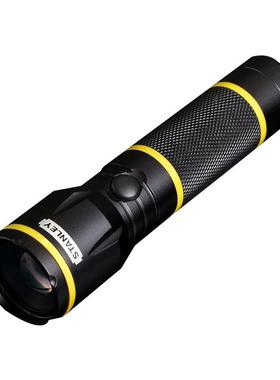 正品 STANLEY/史丹利 LED超亮可调焦铝合金手电筒3W 95-152-2-23