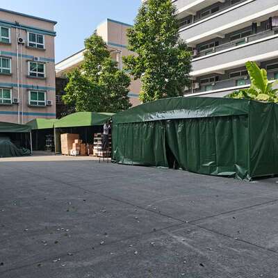 深圳膜结构车棚汽单车棚充电桩雨棚钢结构厂房PVDF张拉膜材加工