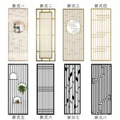 铁不锈钢背雕花板加工售楼部店镂空铝雕景板酒屏风隔断轻艺奢