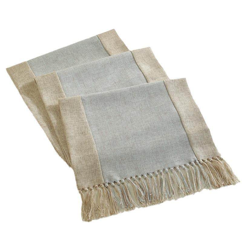 新款桌旗113纯色棉北欧风仿麻桌旗酒店民麻宿用茶席茶棉几旗苏流,居家布艺,桌旗,淘宝优惠券,粉丝福利购,淘宝优惠卷