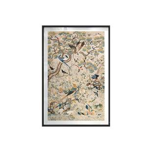 百鸟图新中式中风古装画客厅玄关挂画落地饰画20231221法式餐室厅