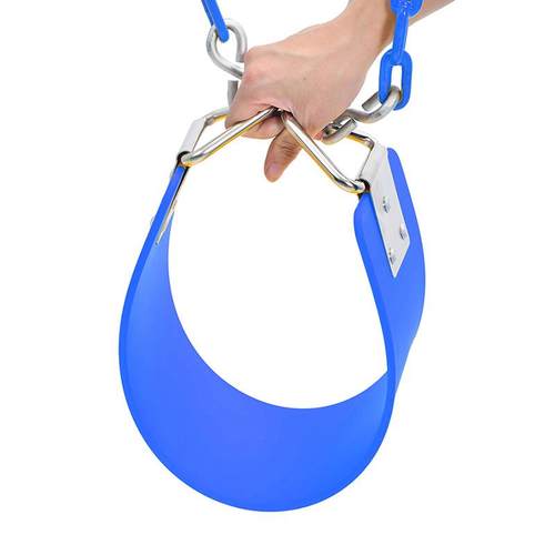 室内户外秋千配件EVA软板201不锈钢儿童秋千座一字板