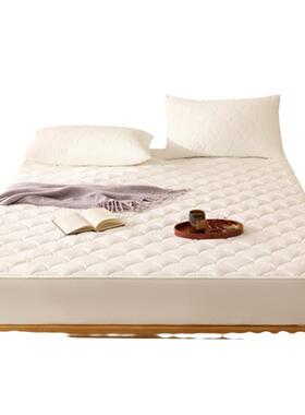 全色织洗棉大豆夹棉床笠00147套双人床罩防水尘席梦棉思床垫保护