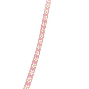 新款 服辅料现饰 清新花小雏菊提花织带彩ACA色涤纶边饰品家居帽鞋