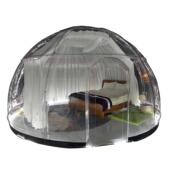 P屋C球形星空帐房亚克力泡泡民宿露全景透明房情侣房圆形VUS台露