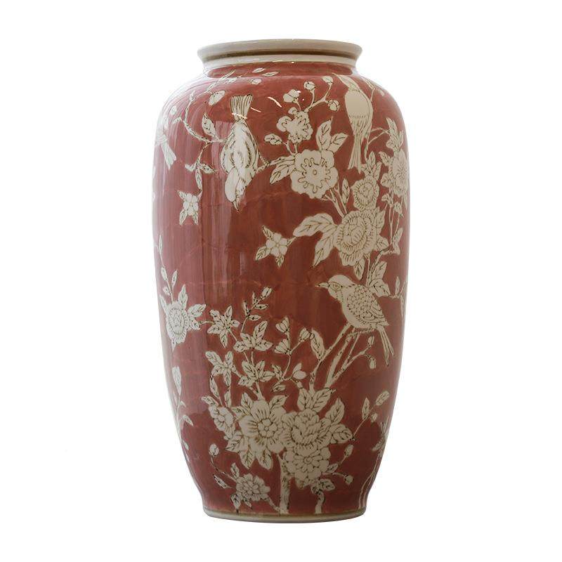 中式落地件摆高级感瓶青花花瓷电视柜玄关客厅装饰DCU中古培插花,橡塑材料及制品,工业陶瓷,淘宝优惠券,粉丝福利购,淘宝优惠卷