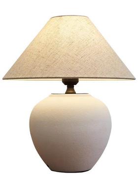 日装式侘15377寂土陶台灯粗陶瓷客酒店民宿设计师卧风室厅床头灯