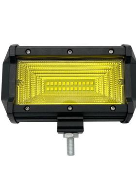 led5寸工作灯F-72越野车灯2W黄白色泛雾7色灯光
