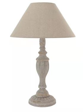 意美创木式乡村法式实台灯卧室餐厅客厅餐民宿酒84457厅店装饰灯