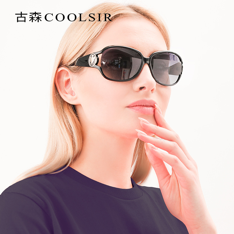 女士墨镜 防紫外线太阳眼镜墨镜女偏光太阳镜3043偏光墨镜