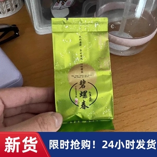 【抢】碧螺春绿茶2023新茶茶叶浓香型茶包独立小包装