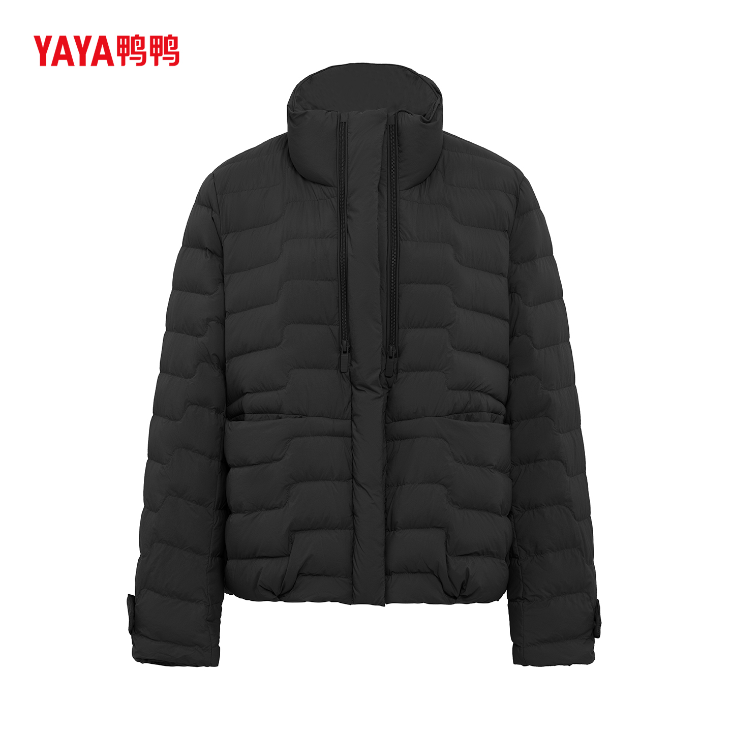 YAYA鸭鸭羽绒服2025新款修身外套宽松短款冬季时尚百搭保暖女