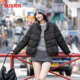 羽绒服女士保暖短款 YAYA鸭鸭2025秋冬季 新款 极简休闲百搭立领外套