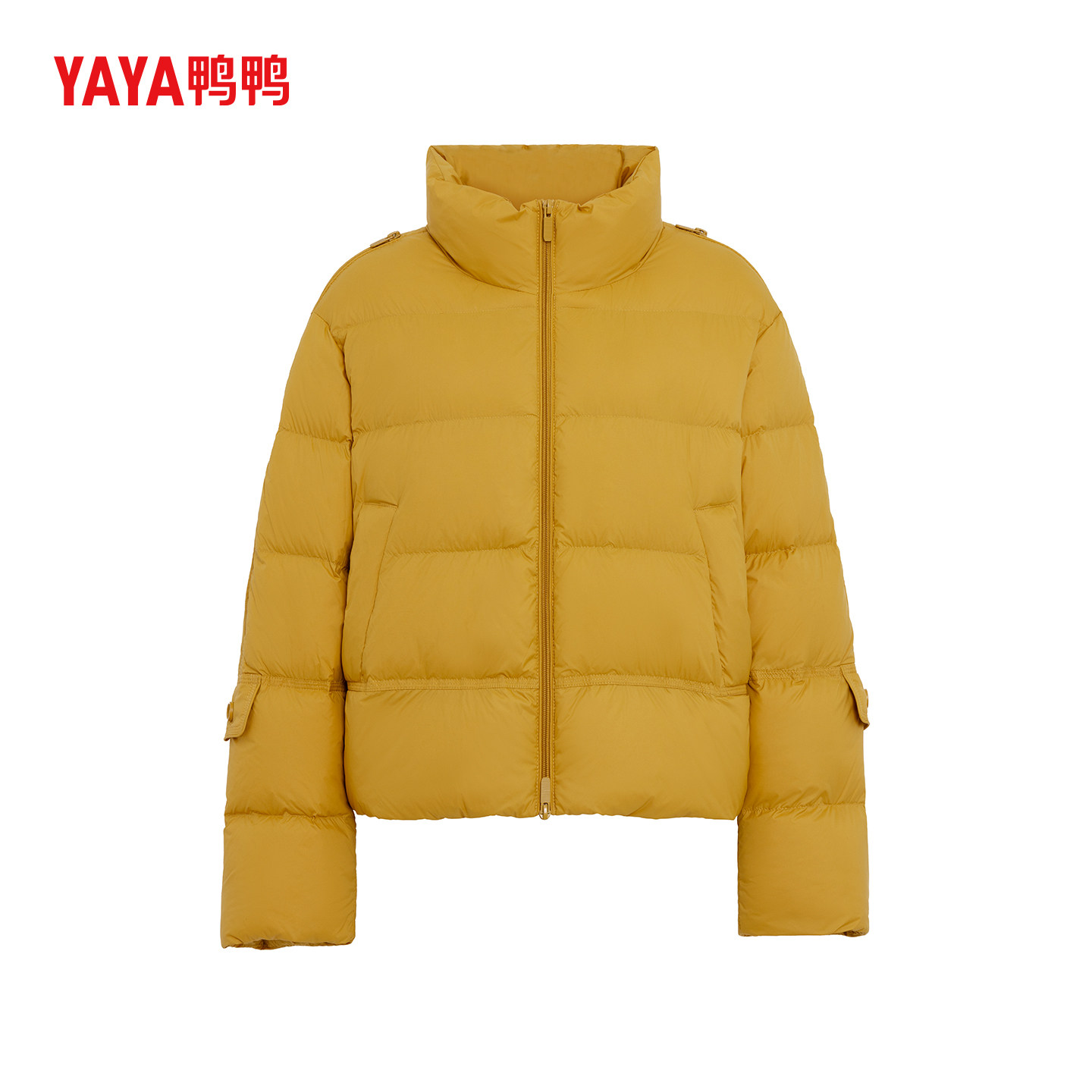 YAYA鸭鸭羽绒服女冬季新款立领90白鸭绒面包服时尚显瘦保暖短外套,女装/女士精品,羽绒服,淘宝优惠券,粉丝福利购,淘宝优惠卷