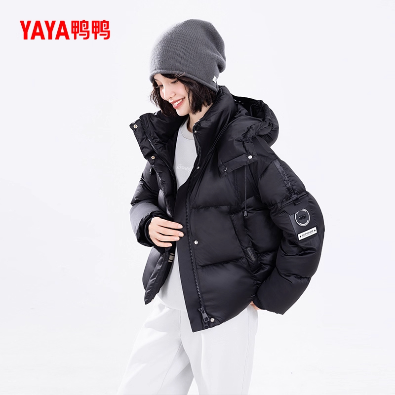 短款运动百搭休闲面包加厚羽绒服