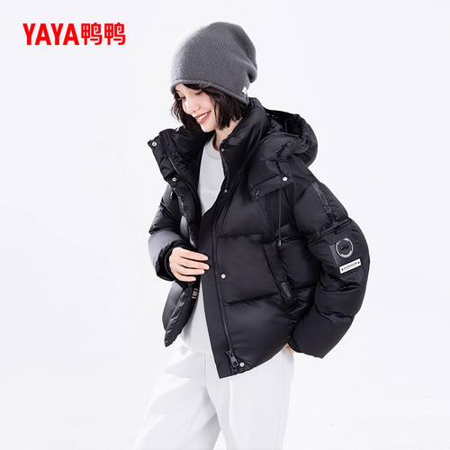 短款运动百搭休闲面包加厚羽绒服