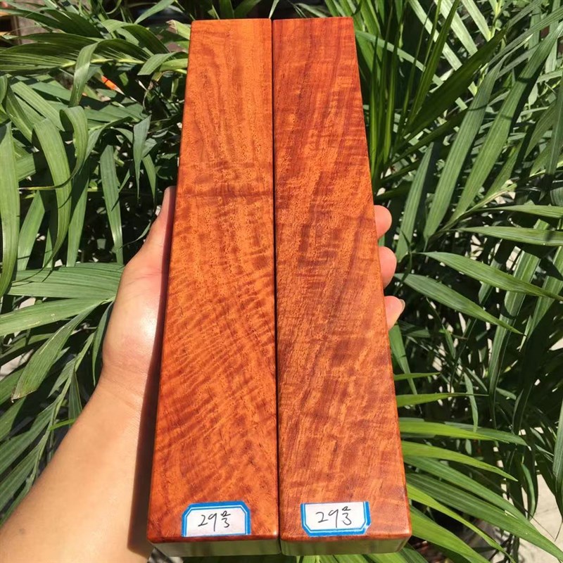 红木镇尺镇纸学生压纸缅甸花梨木大果紫檀檀整体实木文房用品
