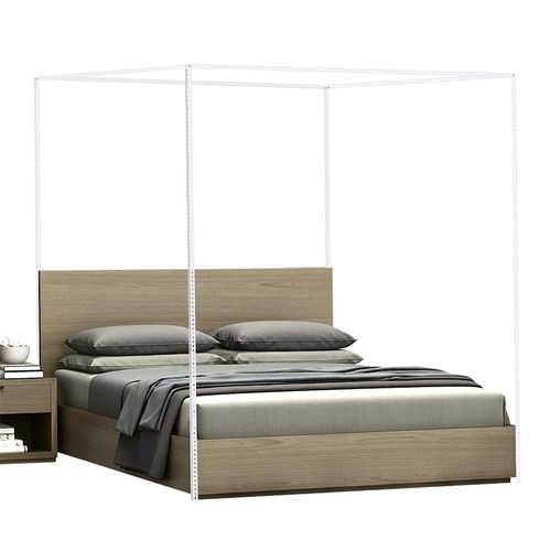 支持定制蚊帐三门支架落地加粗厚蚊帐杆子.m床家用