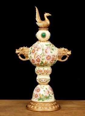 22兔年李居明正北吉祥物大满贯家居客厅办公室装饰商务礼品