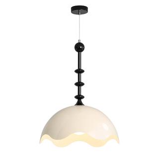 蛋壳中古风卧室吸顶灯少女风ins孟菲斯高级感主卧房间灯餐厅吊灯