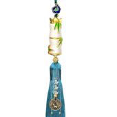 汽挂车件647玉竹车载吊坠古风挂车挂一路平安高高级感白玉档石车